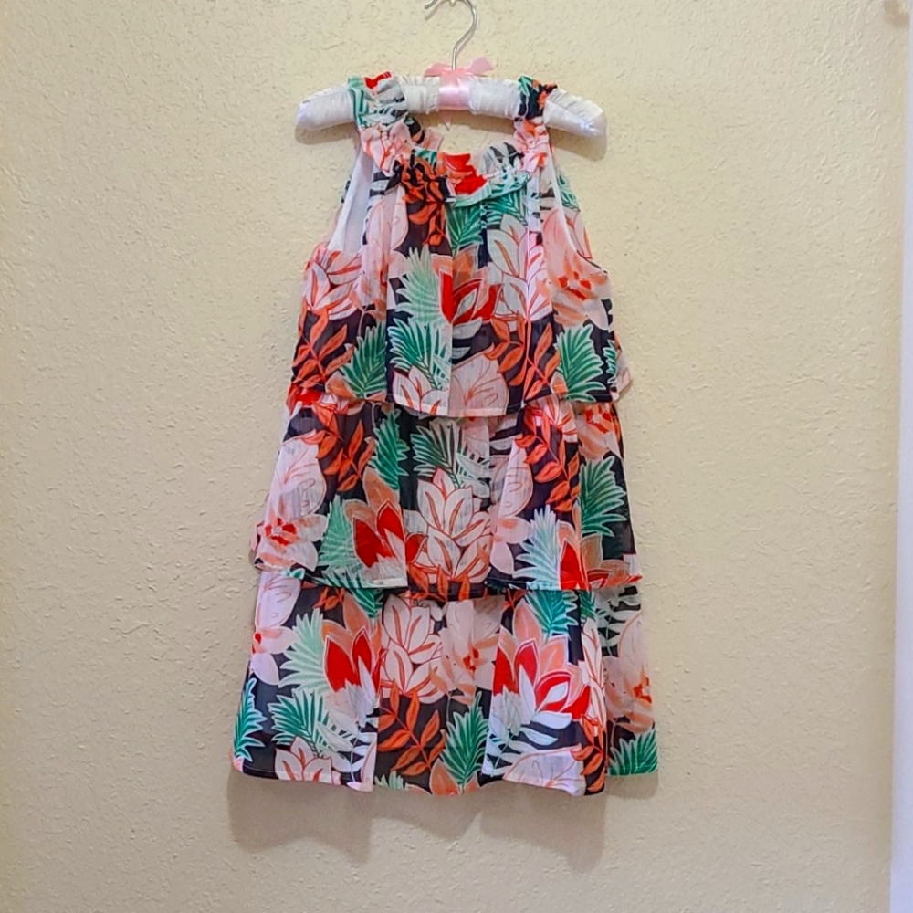 Janie and Jack size 7 floral dress